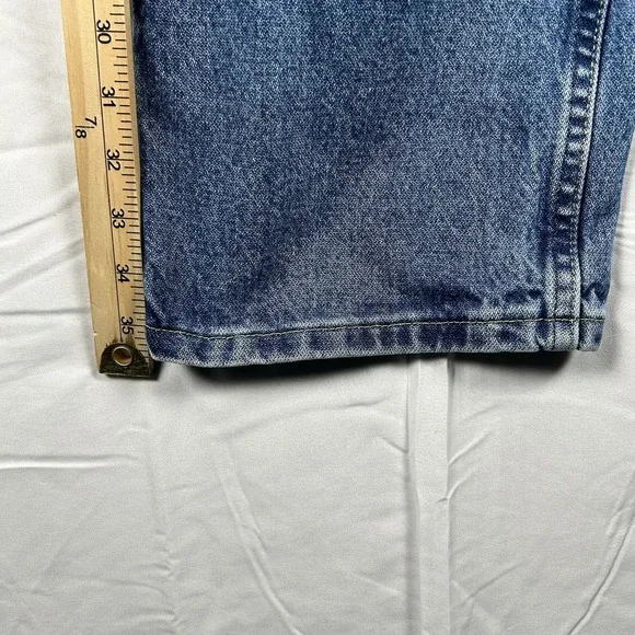 Wrangler George Strait Cowboy Cut Jeans Men's 36x36 Blue Western Straight Leg - Picture 8 of 11